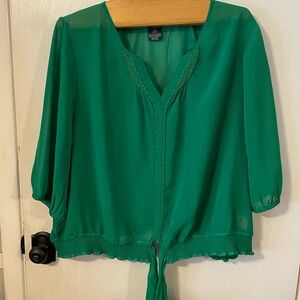 Green Sheer Women's‎ Top